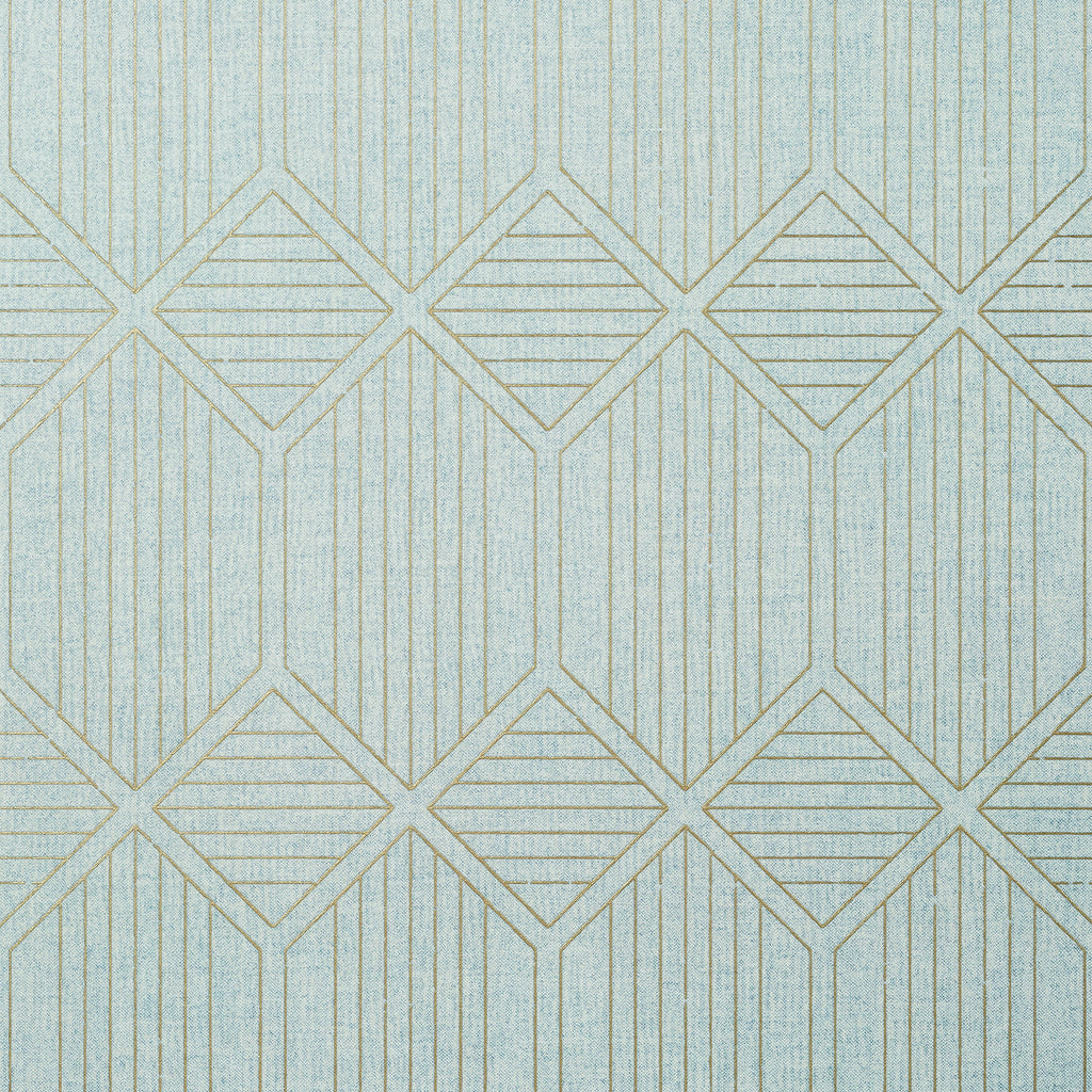 Chatelain Green Printed Fabric | Thibaut