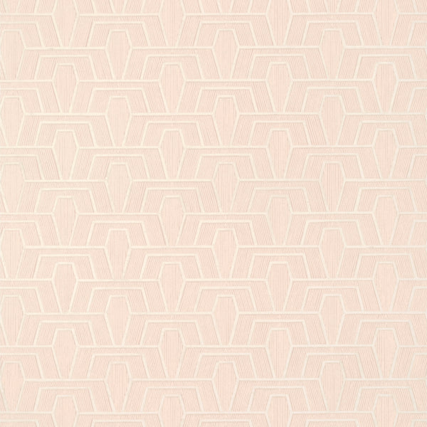 Hinton Tunnel Blush - Pale Peach Wallcovering | Thibaut