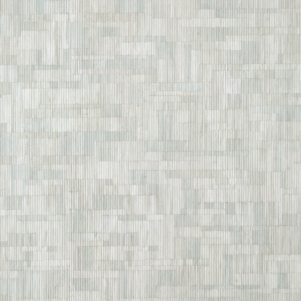 Bamboo Mosaic Putty - Putty Wallcovering | Thibaut