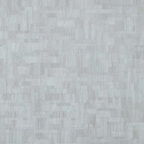 Bamboo Mosaic Charcoal - Charcoal Wallcovering | Thibaut
