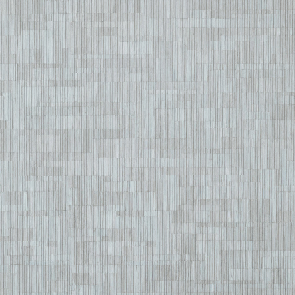 Bamboo Mosaic Charcoal - Charcoal Wallcovering | Thibaut