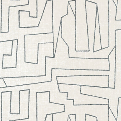 Matrix - Ivory Wallcovering | Thibaut