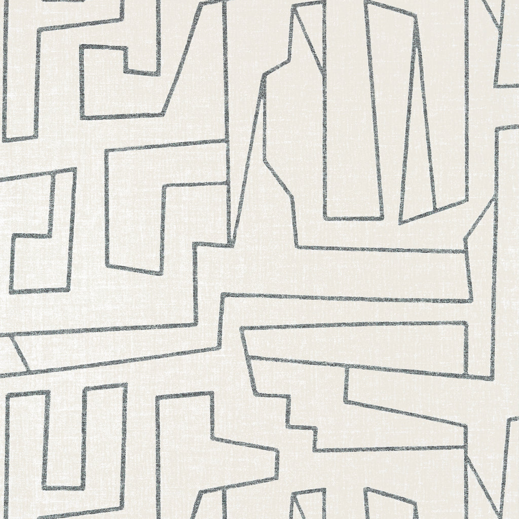 Matrix Thibaut Product T41030 - Ivory Wallcovering | Thibaut
