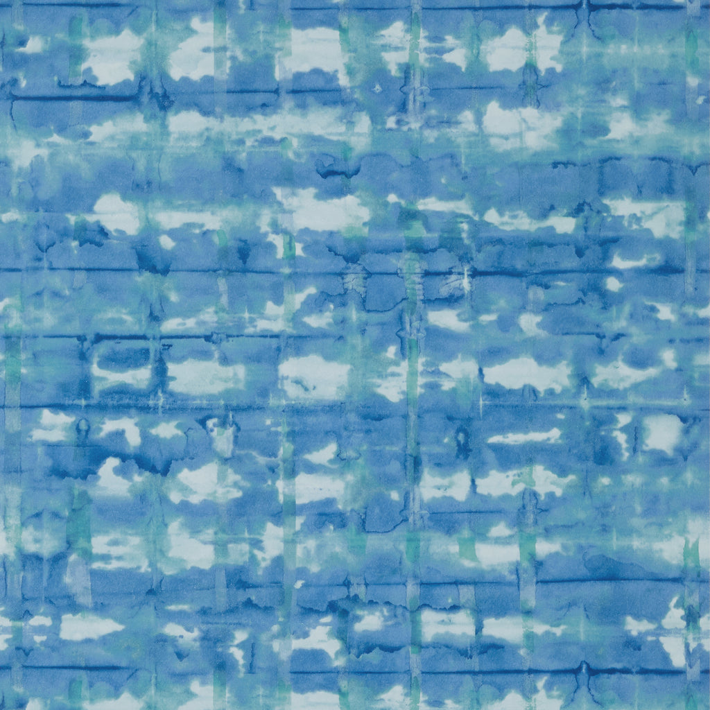 Illusion Blue - Blue Wallcovering | Thibaut