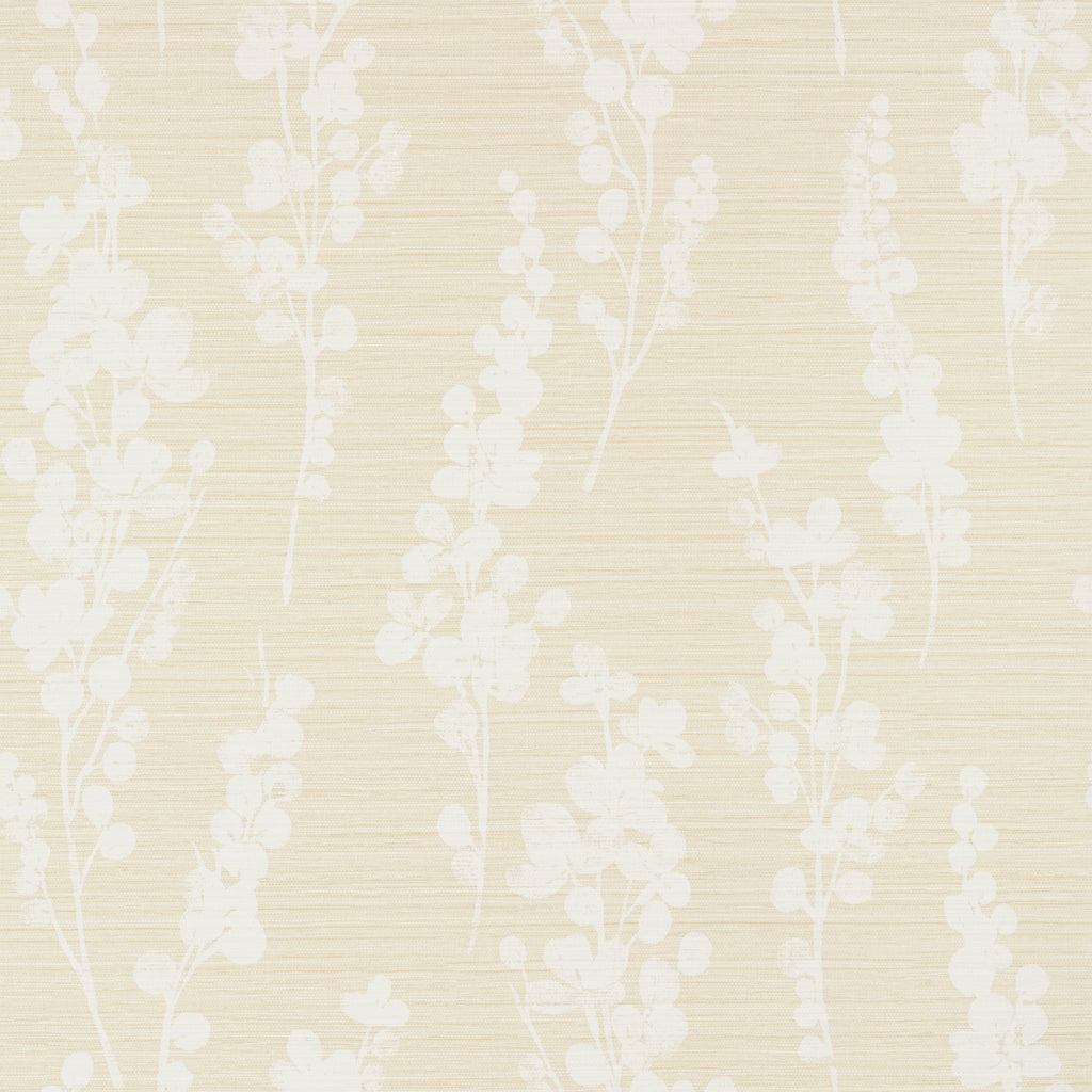 Spring Blooms Beige - Beige Wallcovering | Thibaut