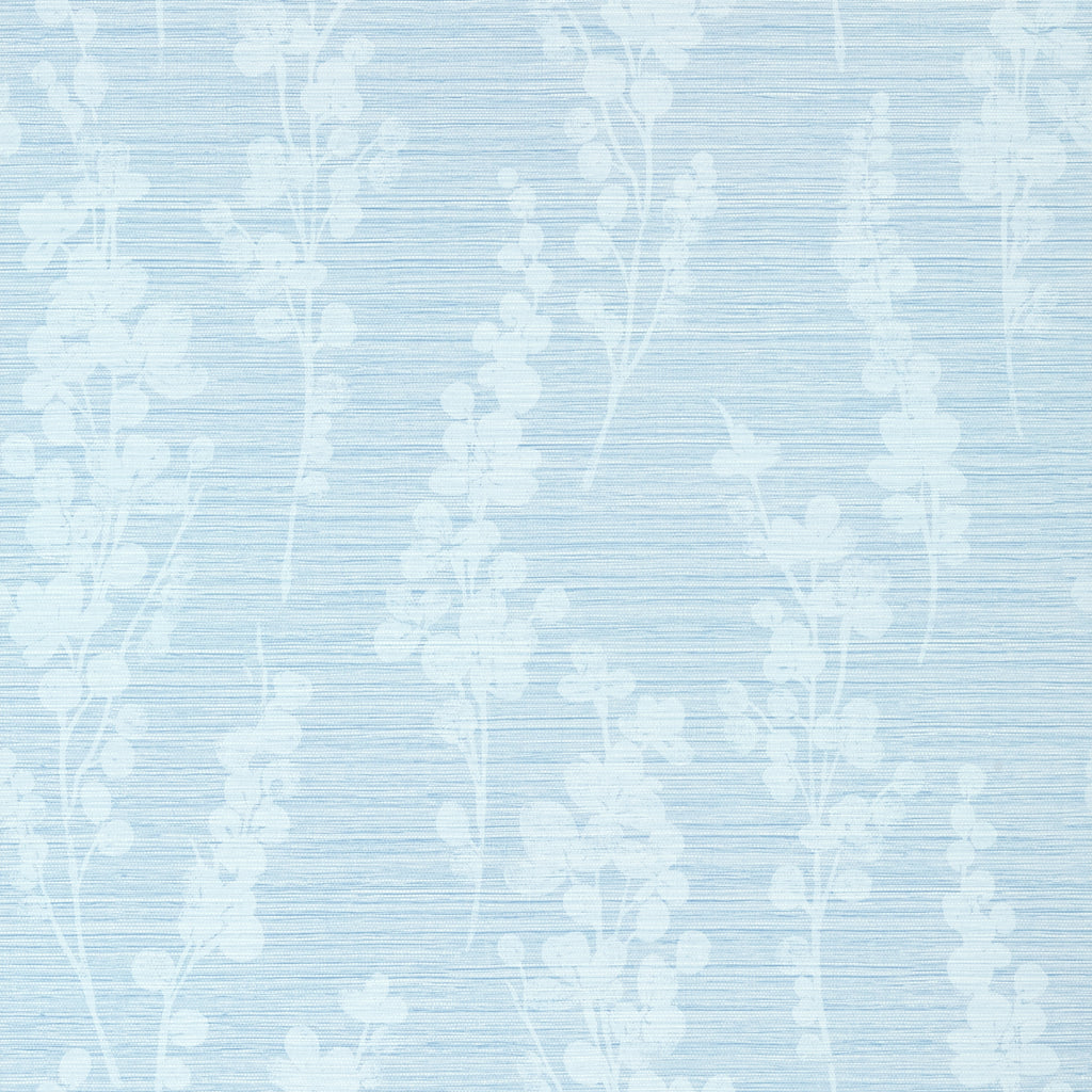 Spring Blooms Sky - Sky Wallcovering | Thibaut