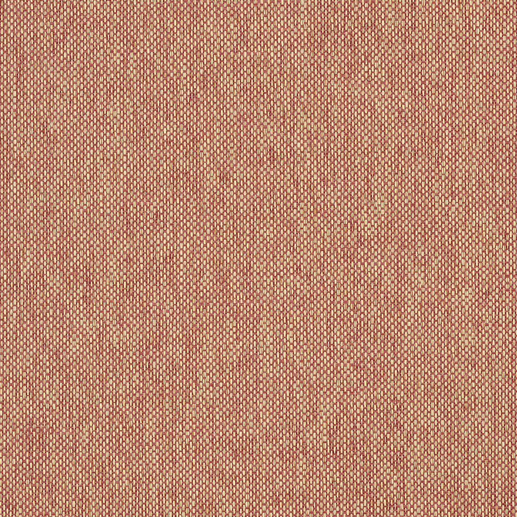 Adriatic Cranberry - Cranberry Natural Wallcovering | Thibaut