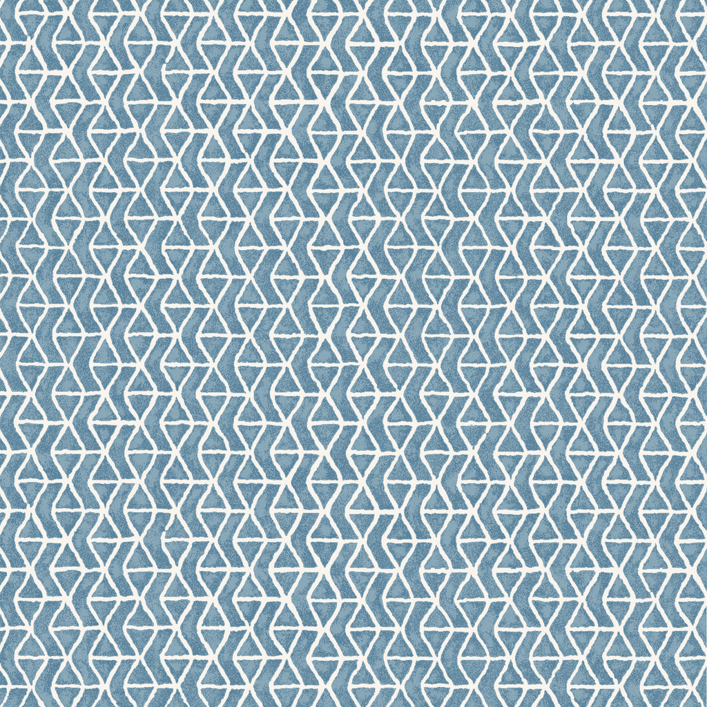 Stony Brook Spa Blue - Blue Wallcovering | Thibaut