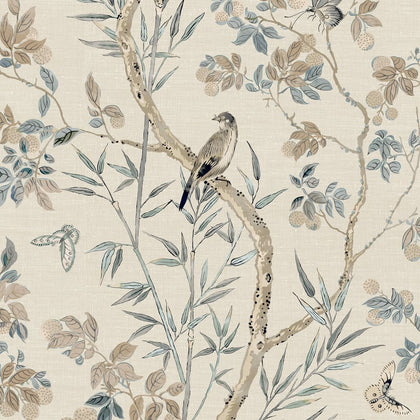 Claire Neutral - Neutral Wallcovering | Thibaut