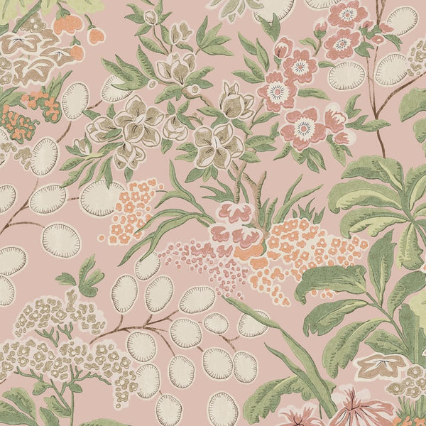 Meadow Blush - Blush Wallcovering | Thibaut