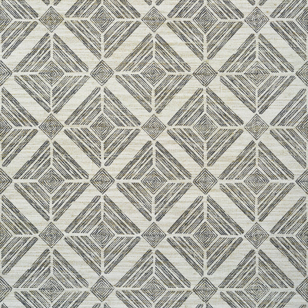 Teramo, Black and White Wallcoverings | Thibaut