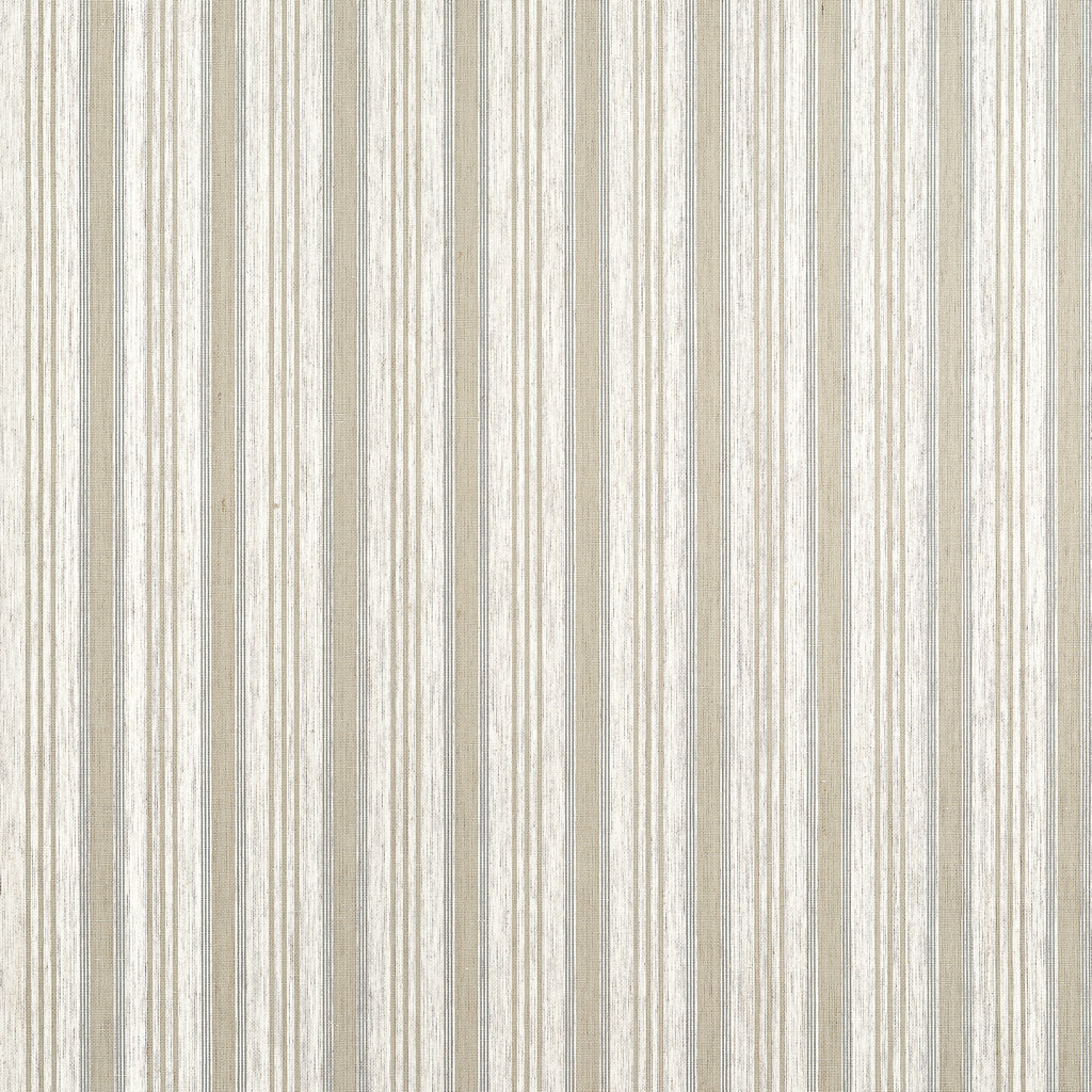 Bennett Stripe Beige - Beige Wallcovering | Thibaut