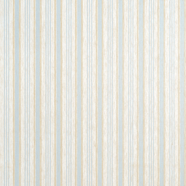 Bennett Stripe Spa Blue - Blue Wallcovering | Thibaut