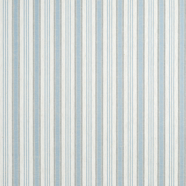 Bennett Stripe Blue - Blue Wallcovering | Thibaut
