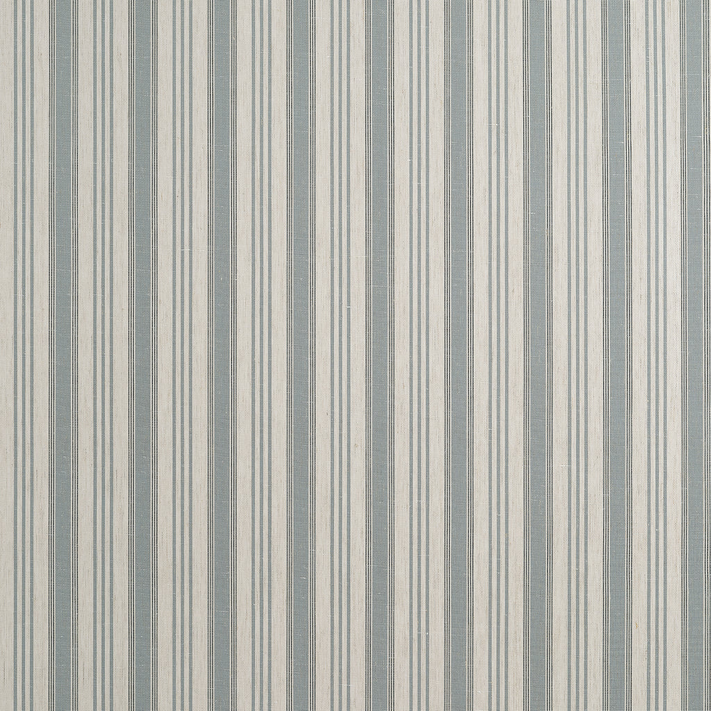 Bennett Stripe Smoky Grey - Grey Wallcovering | Thibaut