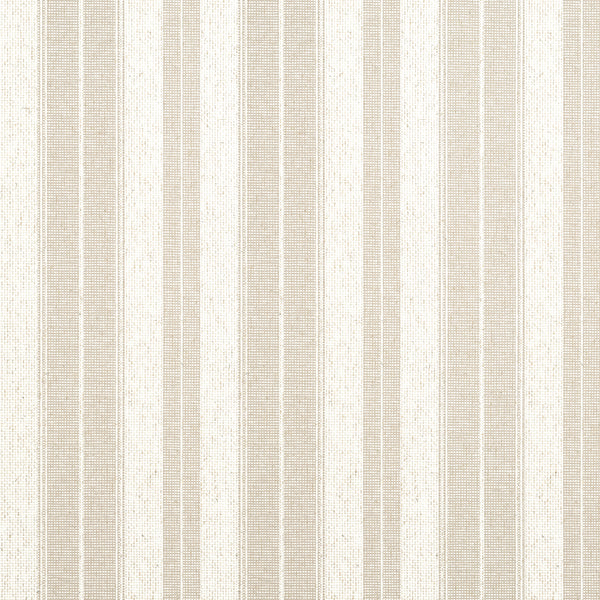 Frisco Stripe Beige - Beige Wallcovering | Thibaut