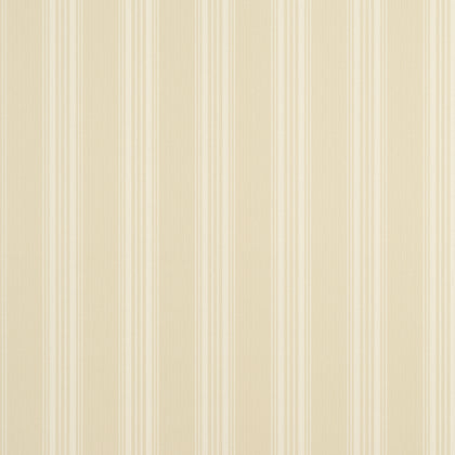 Scarlet Stripe Buttercream - Beige Wallcovering | Thibaut