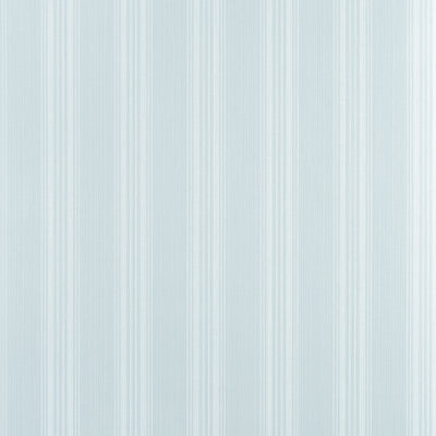 Scarlet Stripe Spa Blue - Blue Wallcovering | Thibaut