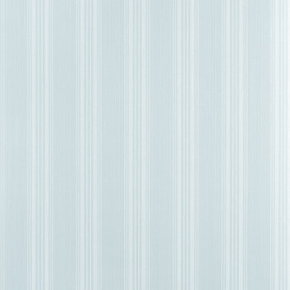 Scarlet Stripe Spa Blue - Blue Wallcovering | Thibaut