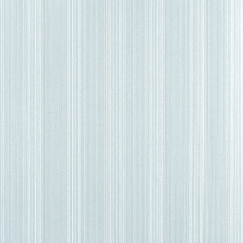 Scarlet Stripe Spa Blue - Blue Wallcovering | Thibaut