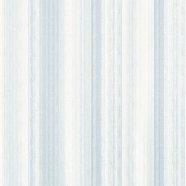 Evan Stripe Powder Blue - Blue Wallcovering | Thibaut