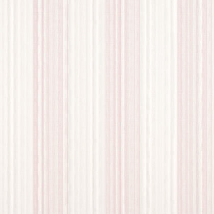 Evan Stripe Blush - Blush Wallcovering | Thibaut
