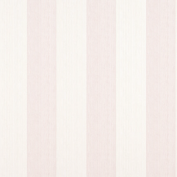 Evan Stripe Blush - Blush Wallcovering | Thibaut