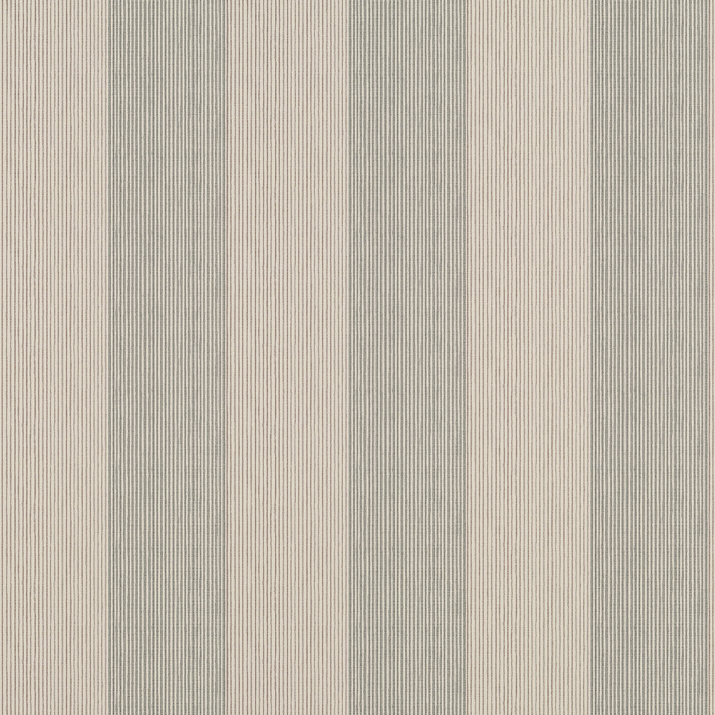 Evan Stripe Charcoal - Charcoal Wallcovering | Thibaut