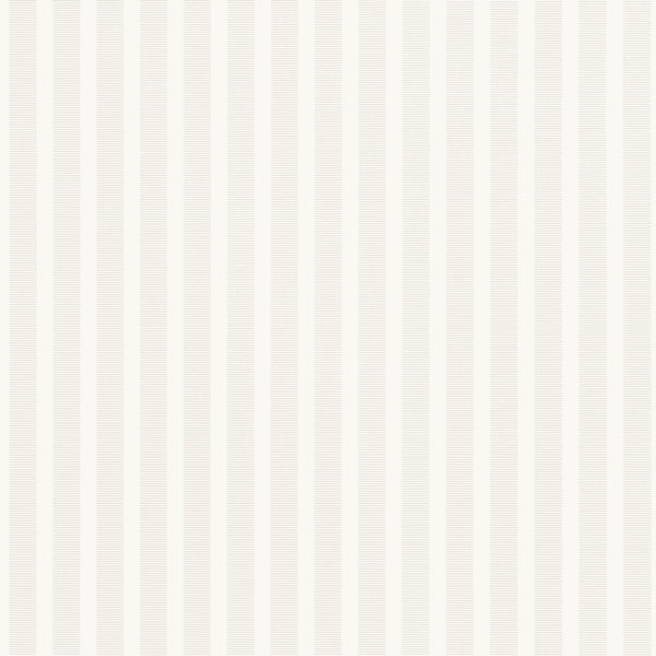 Railway Stripe - Ivory Wallcovering | Thibaut