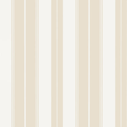 Norfolk Stripe Beige - Beige Wallcovering | Thibaut