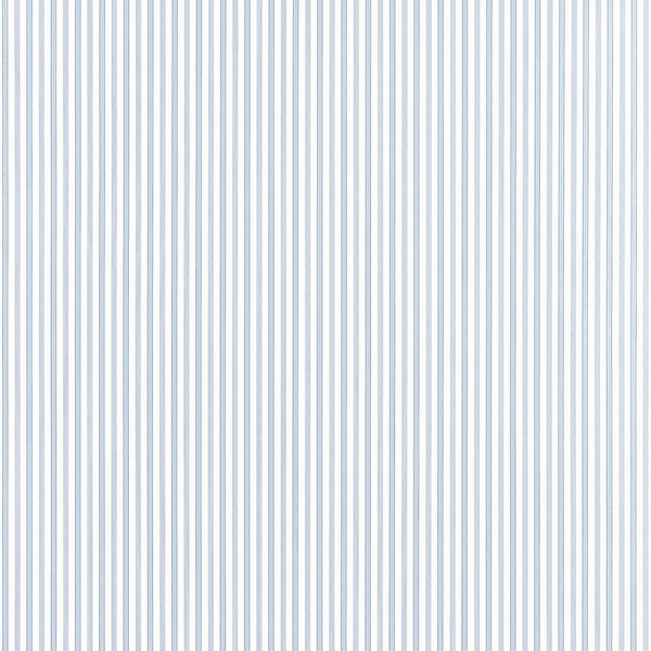 Conner Stripe Light Blue - Blue Wallcovering | Thibaut