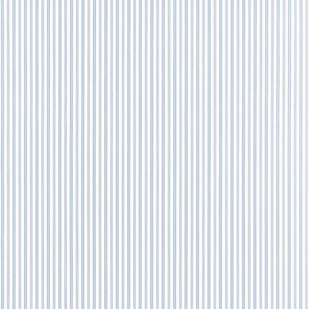Conner Stripe Light Blue - Blue Wallcovering | Thibaut