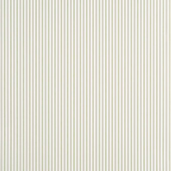 Conner Stripe Green and Beige - Beige Wallcovering | Thibaut