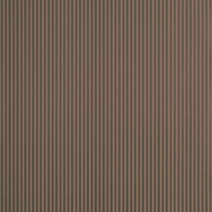 Conner Stripe Brown - Brown Wallcovering | Thibaut