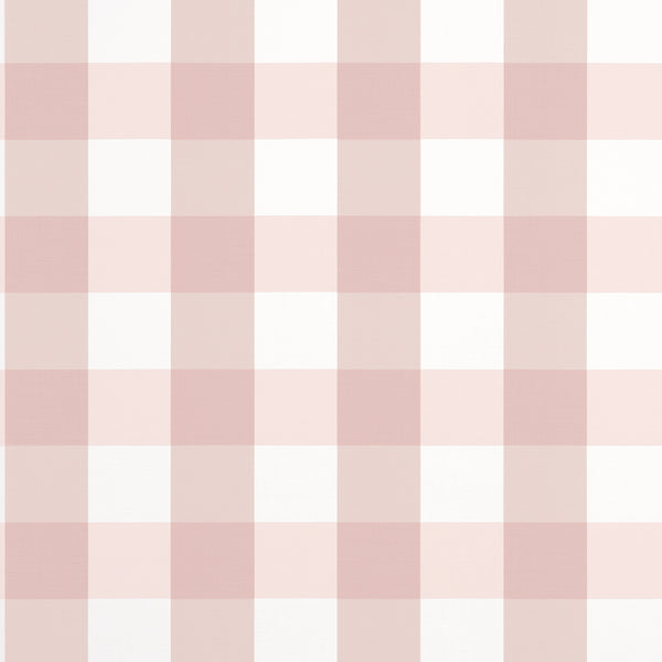 Buffalo Check Blush - Blush Wallcovering | Thibaut