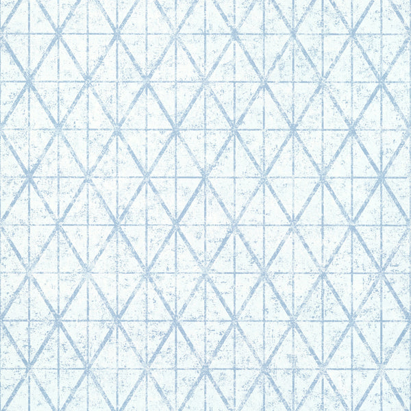 Capella, Blue Wallcoverings | Thibaut