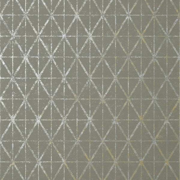 Capella, Smoke Wallcoverings | Thibaut