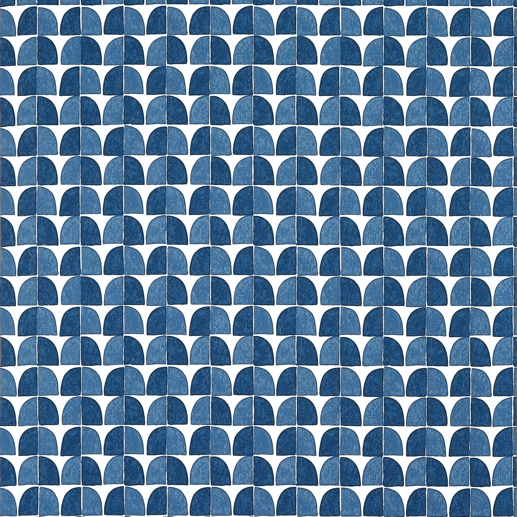 Solsbury Navy - Navy Wallcovering | Thibaut