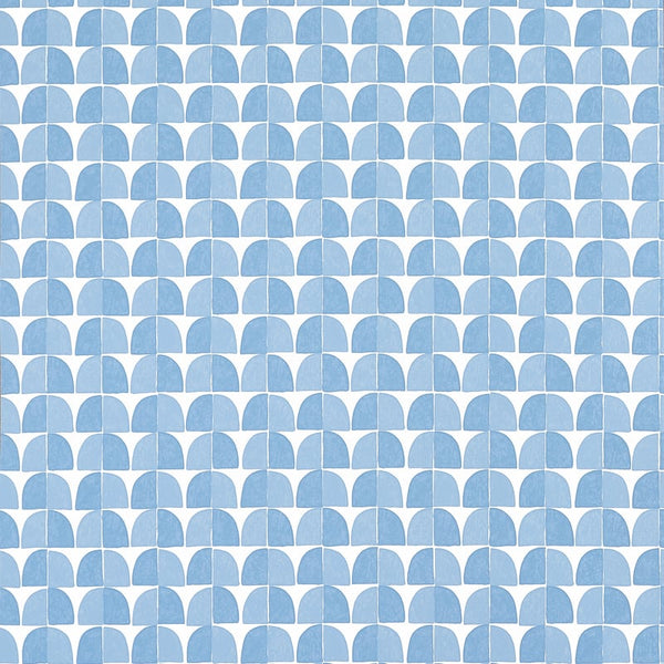 Solsbury Light Blue - Blue Wallcovering | Thibaut