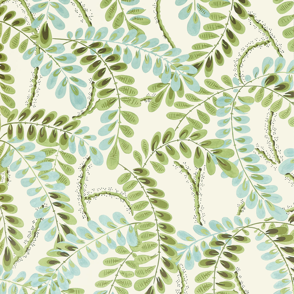 Augusta Sage - Sage Wallcovering | Thibaut