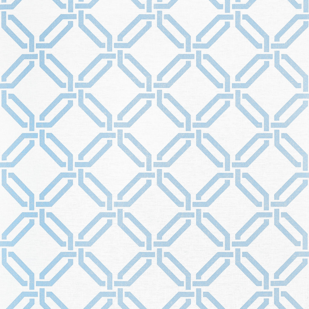 Miramar Way Light Blue - Blue Wallcovering | Thibaut