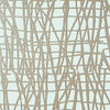 Mori, Metallic Pewter on Soft Blue