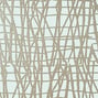 Mori, Metallic Pewter on Soft Blue