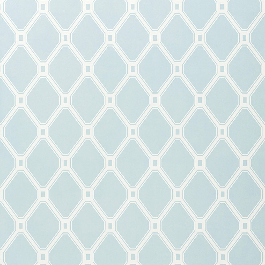 Ingrid Blue - Light Blue Wallcovering | Thibaut