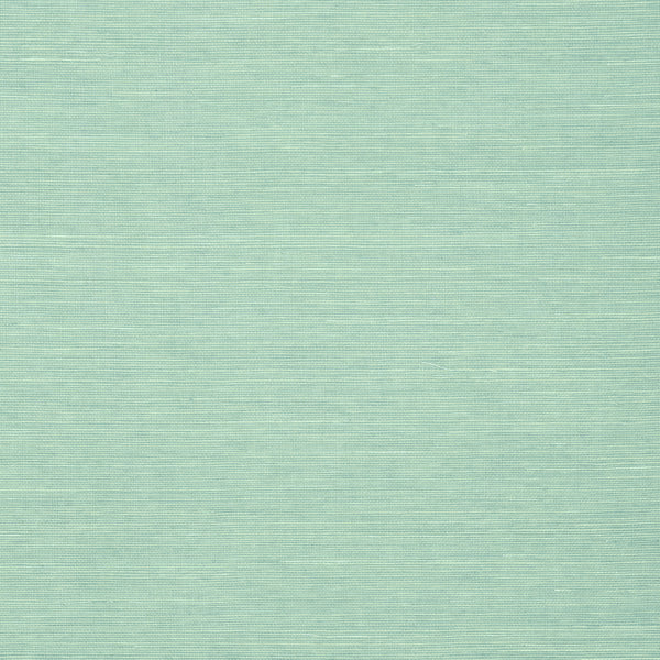 Shang Extra Fine Sisal Aqua - Seafoam Green Wallcovering | Thibaut
