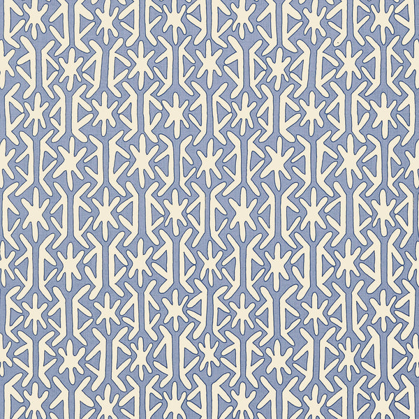 Rinca Blue - Blue Wallcovering | Thibaut