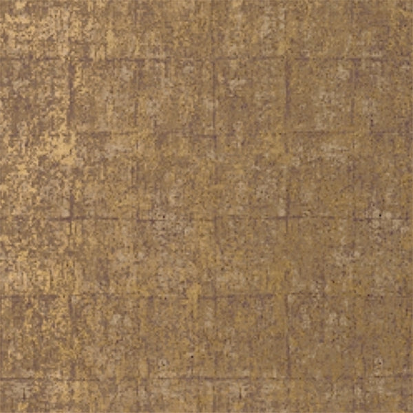Corsico Square, Tobacco Wallcoverings | Thibaut