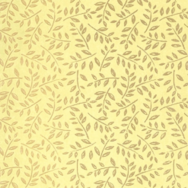 Acadia, Pale Yellow Wallcoverings | Thibaut