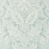 Chardonnet Damask - Aqua Wallcovering | Thibaut