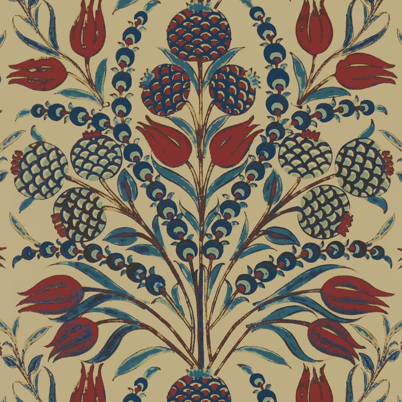 Corneila, Red and Teal